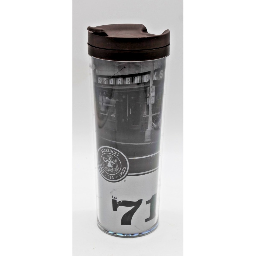 Starbucks Pike Place Seattle WA Tumbler First Store In 71 2012 16 oz READ